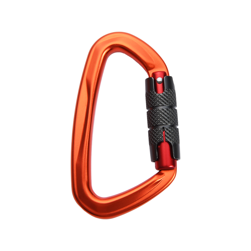 Aluminiowy karabinek z automatyczną blokadą 25KN
